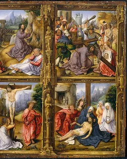 Four Scenes from the Passion by Bernard van Orley