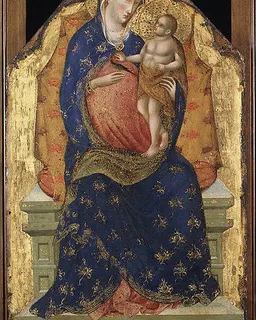 Madonna and Child Enthroned by Paolo Veneziano