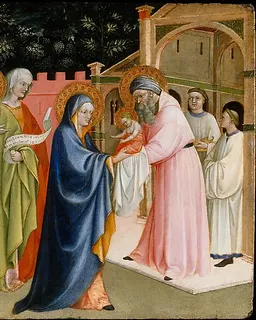 The Presentation in the Temple by Alvaro Pirez