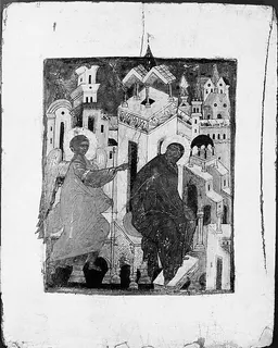 The Annunciation by Russian Painter