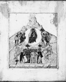 The Congregation of the Mother of God by Russian Painter