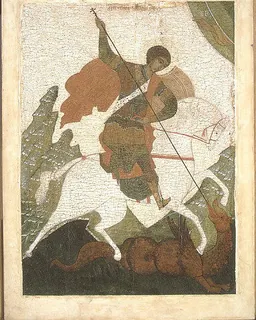 Saint George by Russian Painter