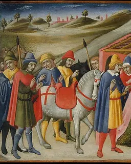 The Adoration of the Magi by Sano di Pietro (Ansano di Pietro di Mencio)