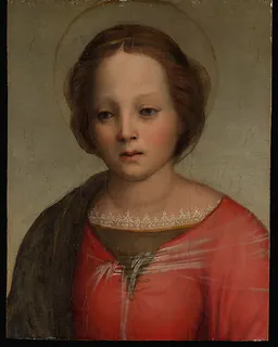 Head of the Madonna by Franciabigio (Francesco di Cristofano)