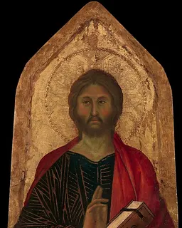 Christ Blessing by Segna di Buonaventura