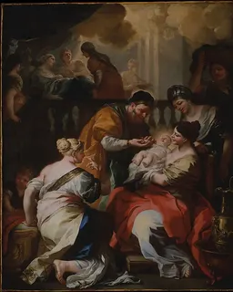 The Birth of the Virgin by Francesco Solimena