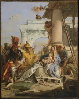 The Adoration of the Magi by Giovanni Battista Tiepolo