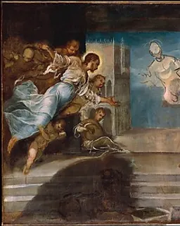 Doge Alvise Mocenigo (1507–1577) Presented to the Redeemer by Jacopo Tintoretto