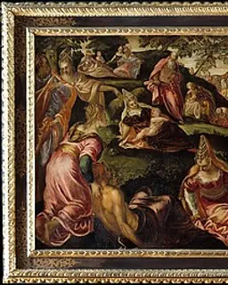 The Miracle of the Loaves and Fishes by Jacopo Tintoretto