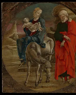The Flight into Egypt by Cosmè Tura (Cosimo di Domenico di Bonaventura)