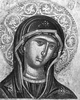 Head of the Virgin by Emmanuel Tzanès