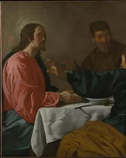 The Supper at Emmaus by Diego Velázquez