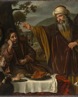 Abraham's Parting from the Family of Lot by Jan Victors