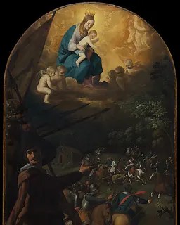 Battle between Christians and Muslims at El Sotillo by Francisco de Zurbarán