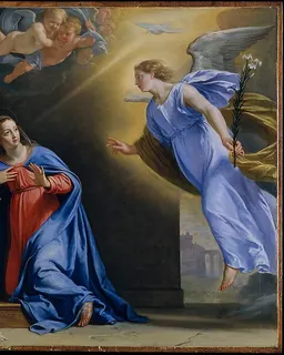 The Annunciation by Philippe de Champaigne