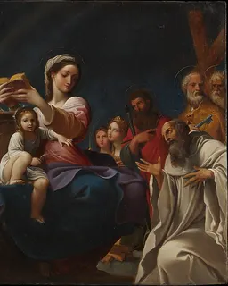 Madonna and Child with Saints by Ludovico Carracci