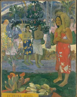 Ia Orana Maria (Hail Mary) by Paul Gauguin