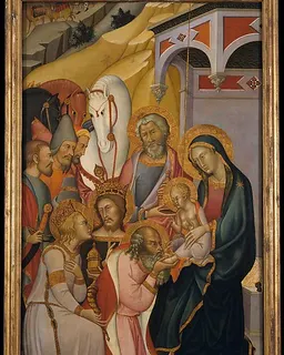 The Adoration of the Magi by Bartolo di Fredi