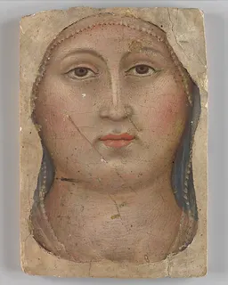 Head of the Virgin by Taddeo di Bartolo