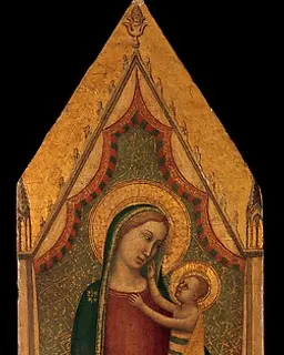 Madonna and Child Enthroned by Bernardo Daddi