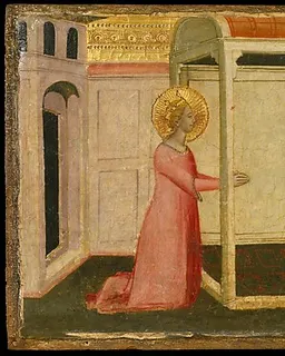 The Vision of Saint Catherine of Alexandria by Master of the Orcagnesque Misericordia
