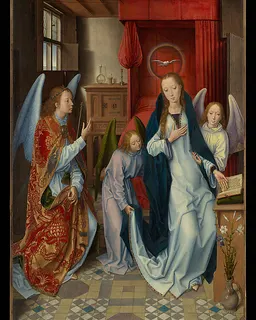 The Annunciation by Hans Memling