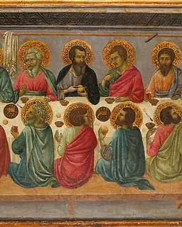 The Last Supper by Ugolino da Siena