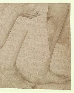 Studies of Saint John the Baptist by Copy after Rogier van der Weyden