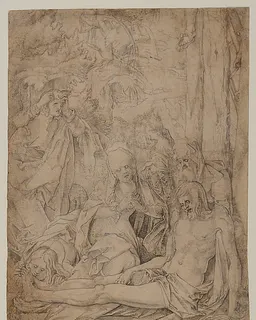 The Lamentation of Christ by Circle of Hans Baldung Grien