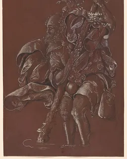 Saint Christopher by Follower of Hans Baldung Grien
