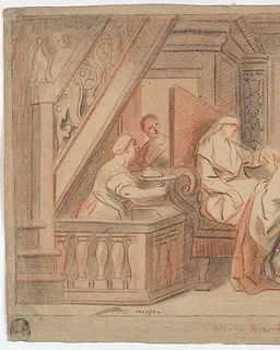 Dorcas Raised From the Dead by Saint Peter by Jacob Jordaens