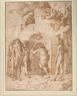 The Descent into Limbo by Andrea Mantegna