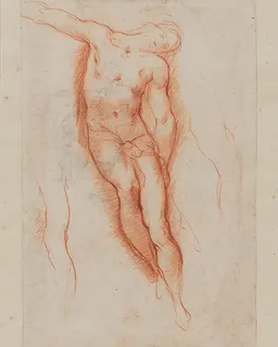 Study for the Figure of Christ in a Deposition by Ventura Salimbeni