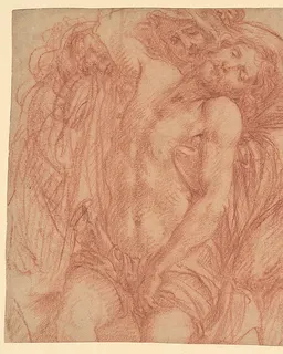 Study for a Pietà by Fabrizio Boschi