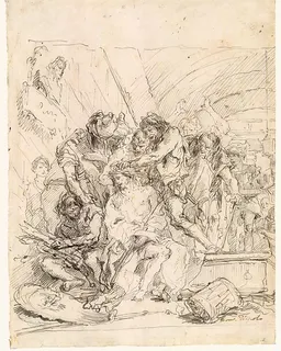 Christ Crowned with Thorns by Giovanni Domenico Tiepolo