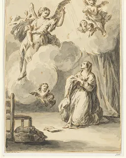 The Annunciation by Giuseppe Zais