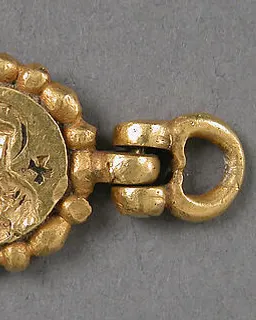 Clasp with Intaglio Medallion of the Virgin and Child by Anonymous