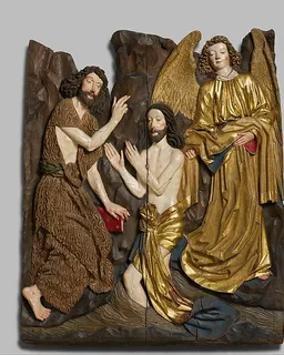 Baptism of Christ by Veit Stoss