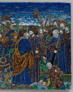 Plaque with The Betrayal of Christ by Monvaerni