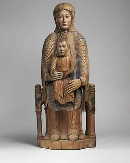 Virgin and Child in Majesty by Anonymous