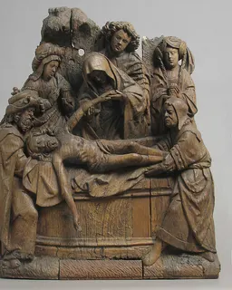 The Entombment by School of Antwerp