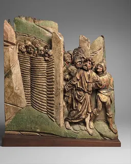 Judas Entering the Garden of Gethsemane to Betray Christ by Anonymous
