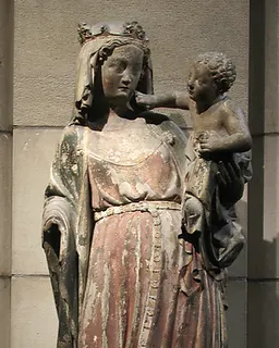 Virgin and Child by Anonymous