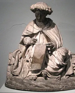 Saint John on Patmos by Anonymous