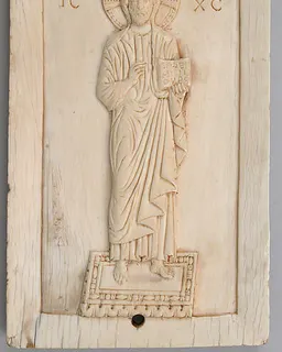 Panel with a Standing Figure of Christ by Anonymous