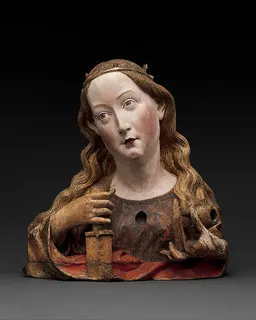 Reliquary Bust of Saint Catherine of Alexandria by Niclaus Gerhaert von Leyden