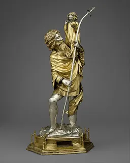 Reliquary Statuette of Saint Christopher by Anonymous
