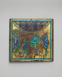 Plaque with the Annunciation to the Shepherds by Anonymous