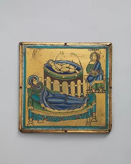 Plaque with the Nativity by Anonymous