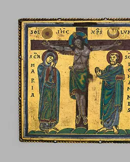 Plaque with the Crucifixion by Anonymous